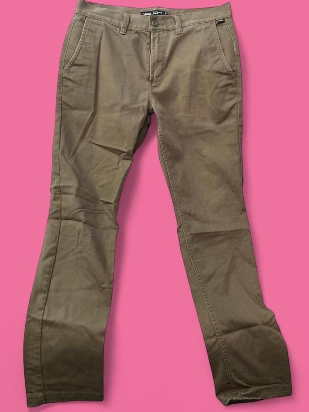 Vans Men's Olive Green Chino Pants
